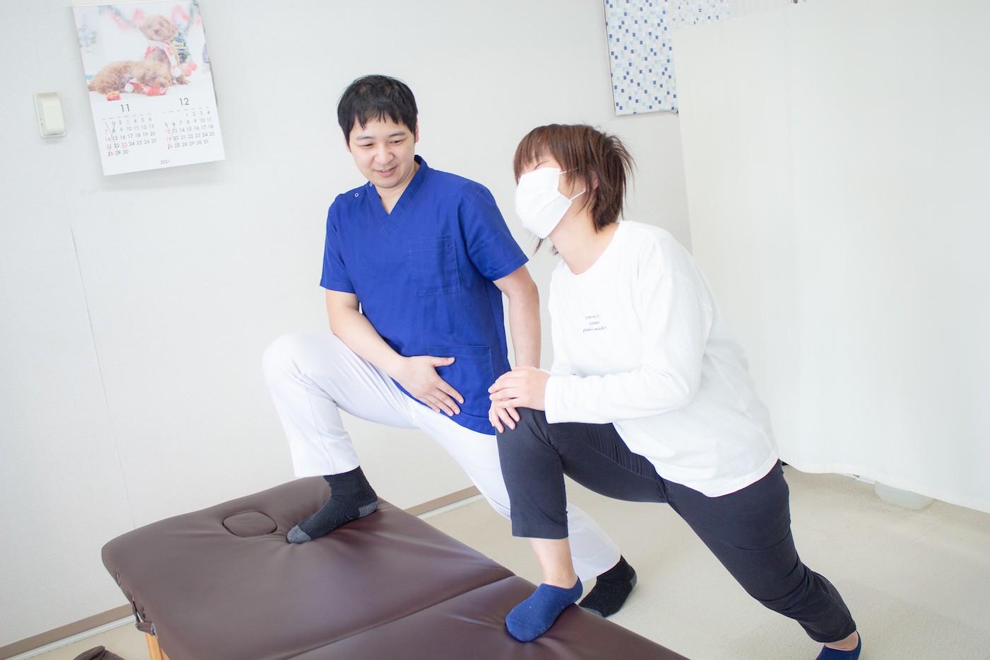 整体院の診療風景